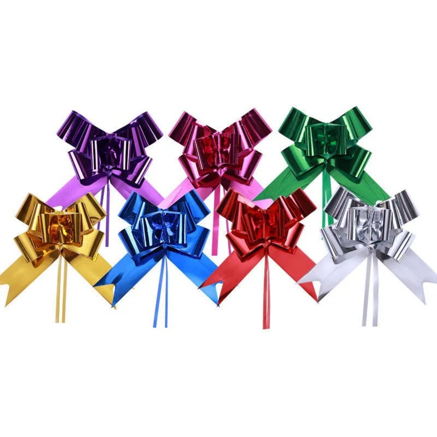 Wholesale Gift Plastic Pull String Flower Butterfly Pull Bow