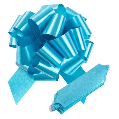 Multicolor Solid Poly Pull Bows