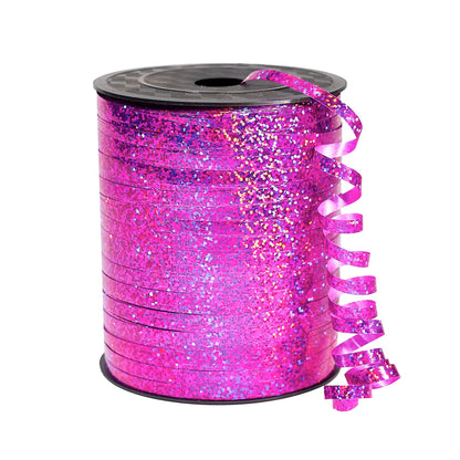 Holographic Color Balloon Curling Ribbon