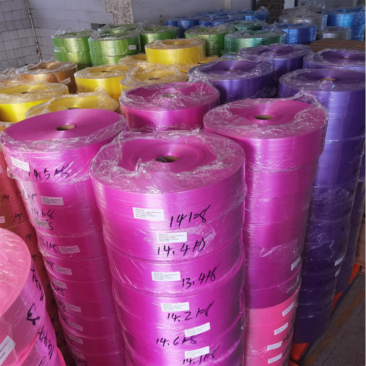 Slitting Holographic Plastic Jumbo Ribbon Roll