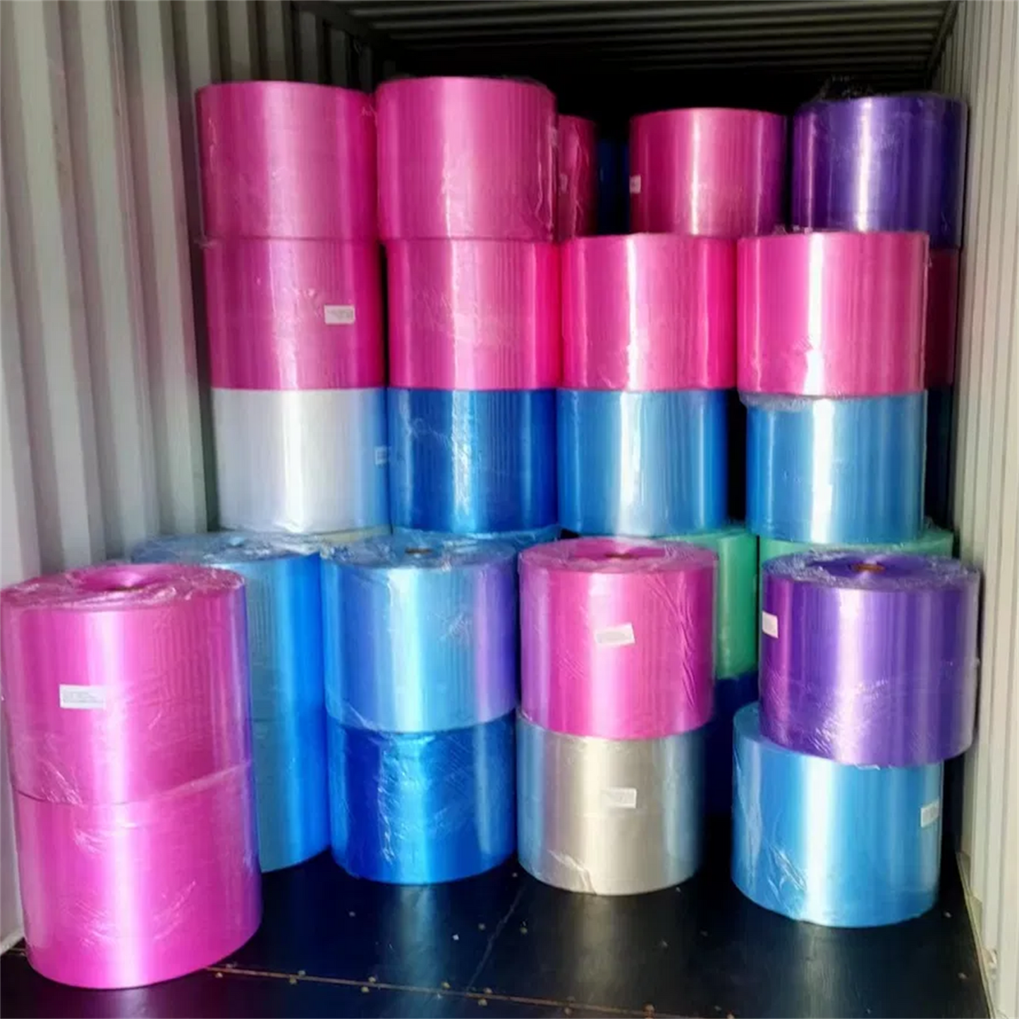 Slitting Holographic Plastic Jumbo Ribbon Roll