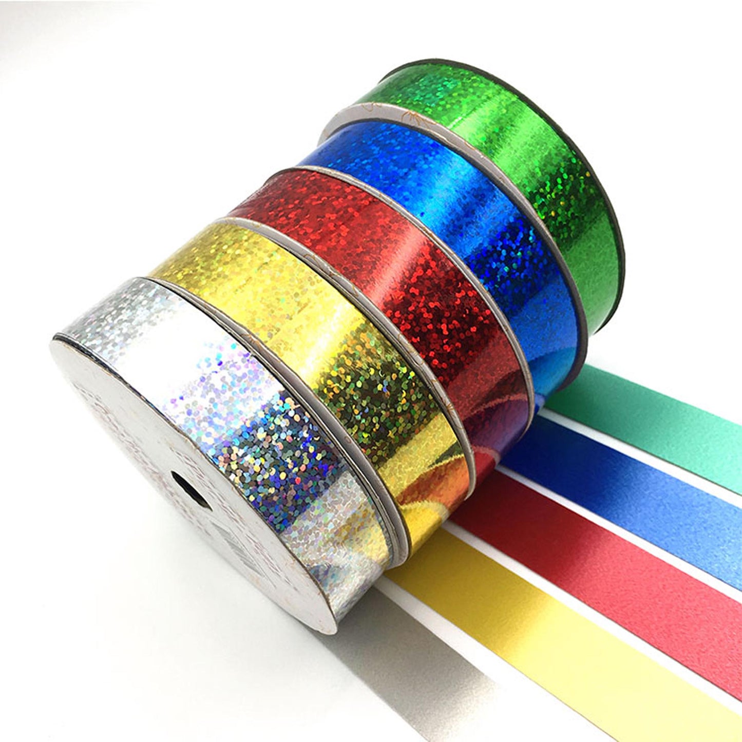 Customizable Printed Festive Gift Wrapping Curling Poly Plastic Ribbon