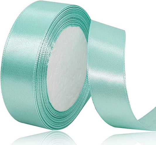 Custom Lngle Face Solid Color Satin Ribbon Roll