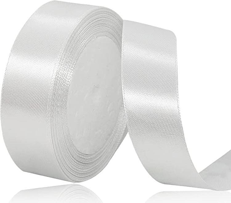Custom Lngle Face Solid Color Satin Ribbon Roll