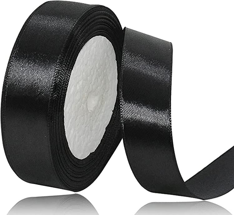Custom Lngle Face Solid Color Satin Ribbon Roll