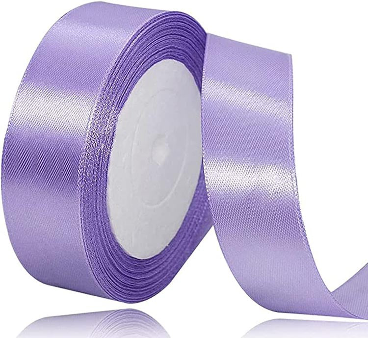 Custom Lngle Face Solid Color Satin Ribbon Roll