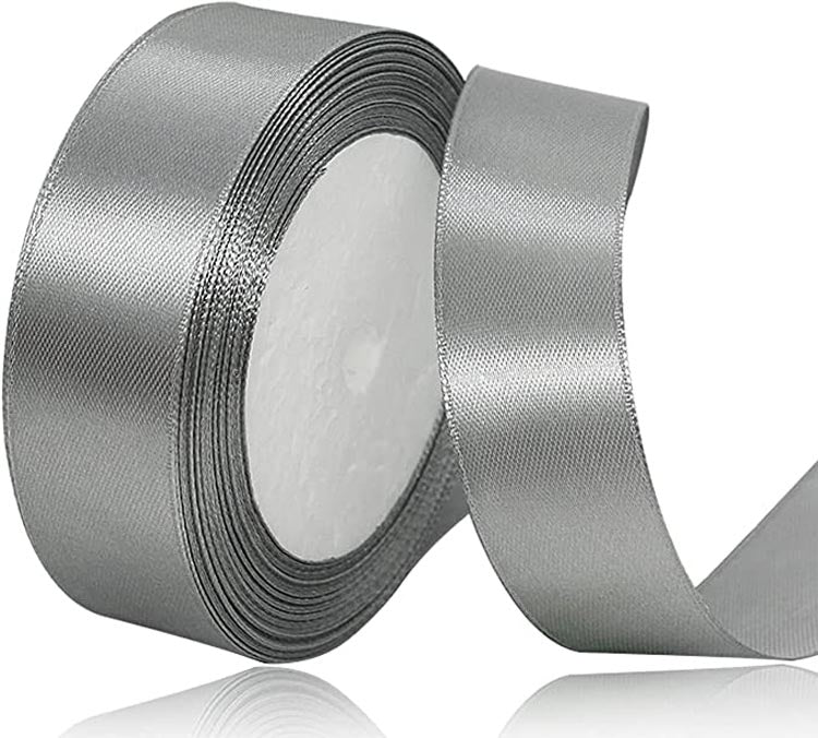 Custom Lngle Face Solid Color Satin Ribbon Roll