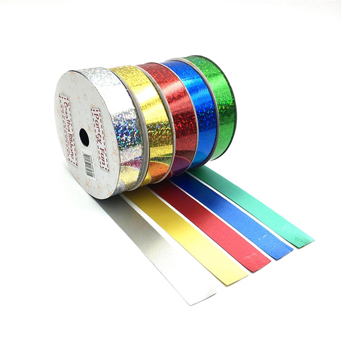 Customizable Printed Festive Gift Wrapping Curling Poly Plastic Ribbon