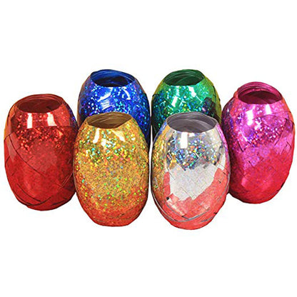 Custom Color Size Metallic Curling Eggs Ribbon