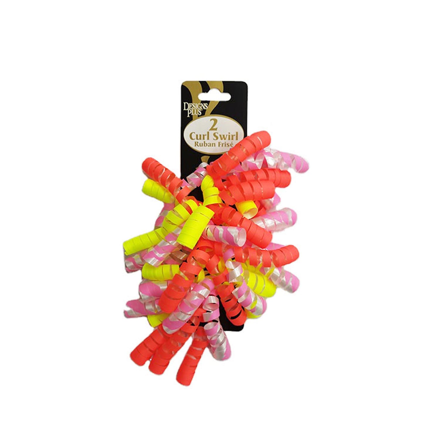 Two Colors Poly Plastic Curly Bows