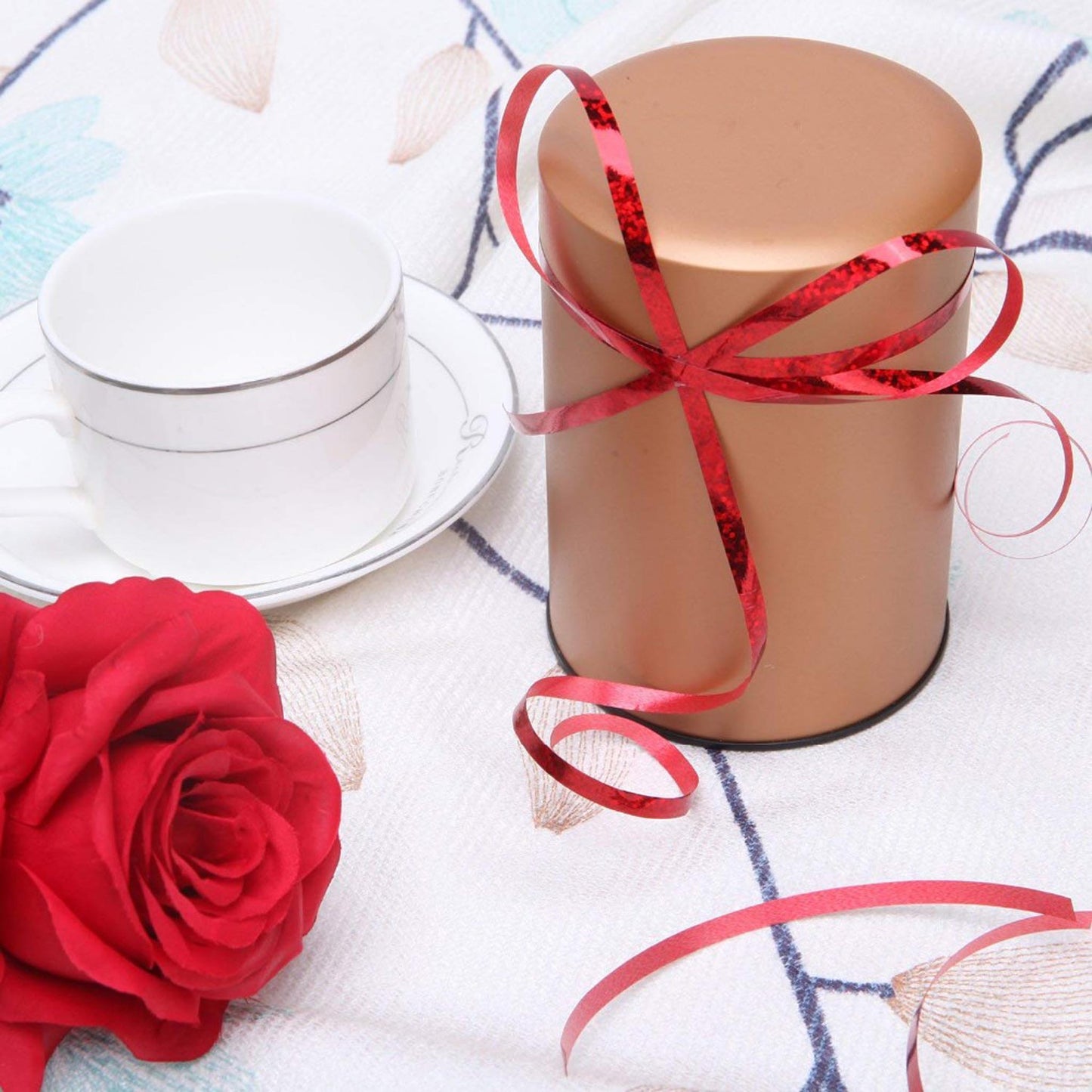 Custom Color Size Metallic Curling Eggs Ribbon