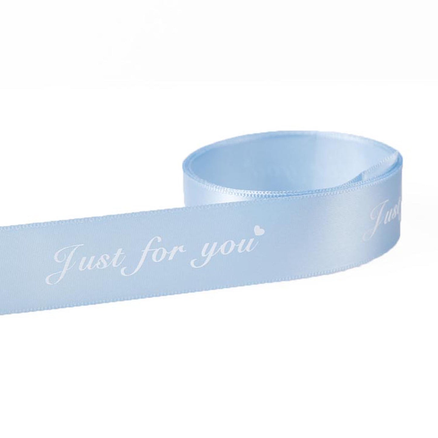 Custom Printed Letters Logo Polyester Silk Grosgrain Satin Gift Ribbons