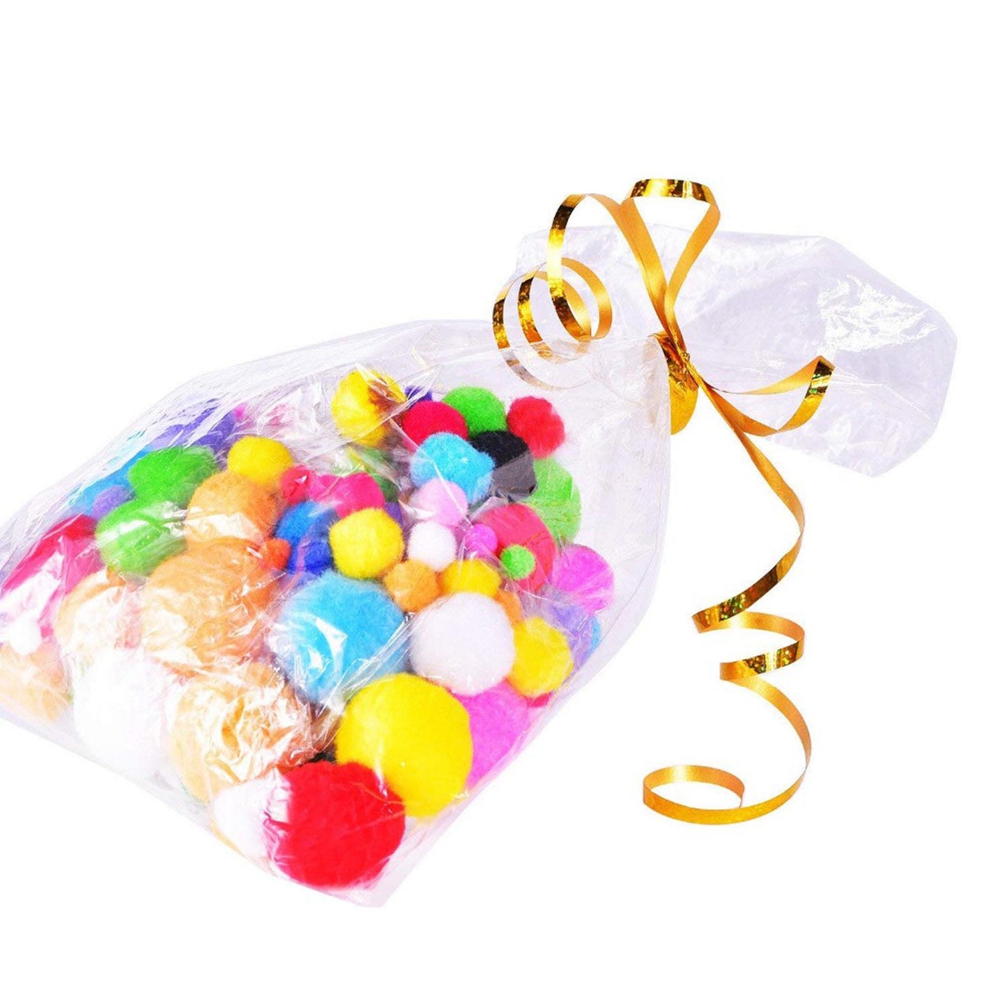 Custom Color Size Metallic Curling Eggs Ribbon