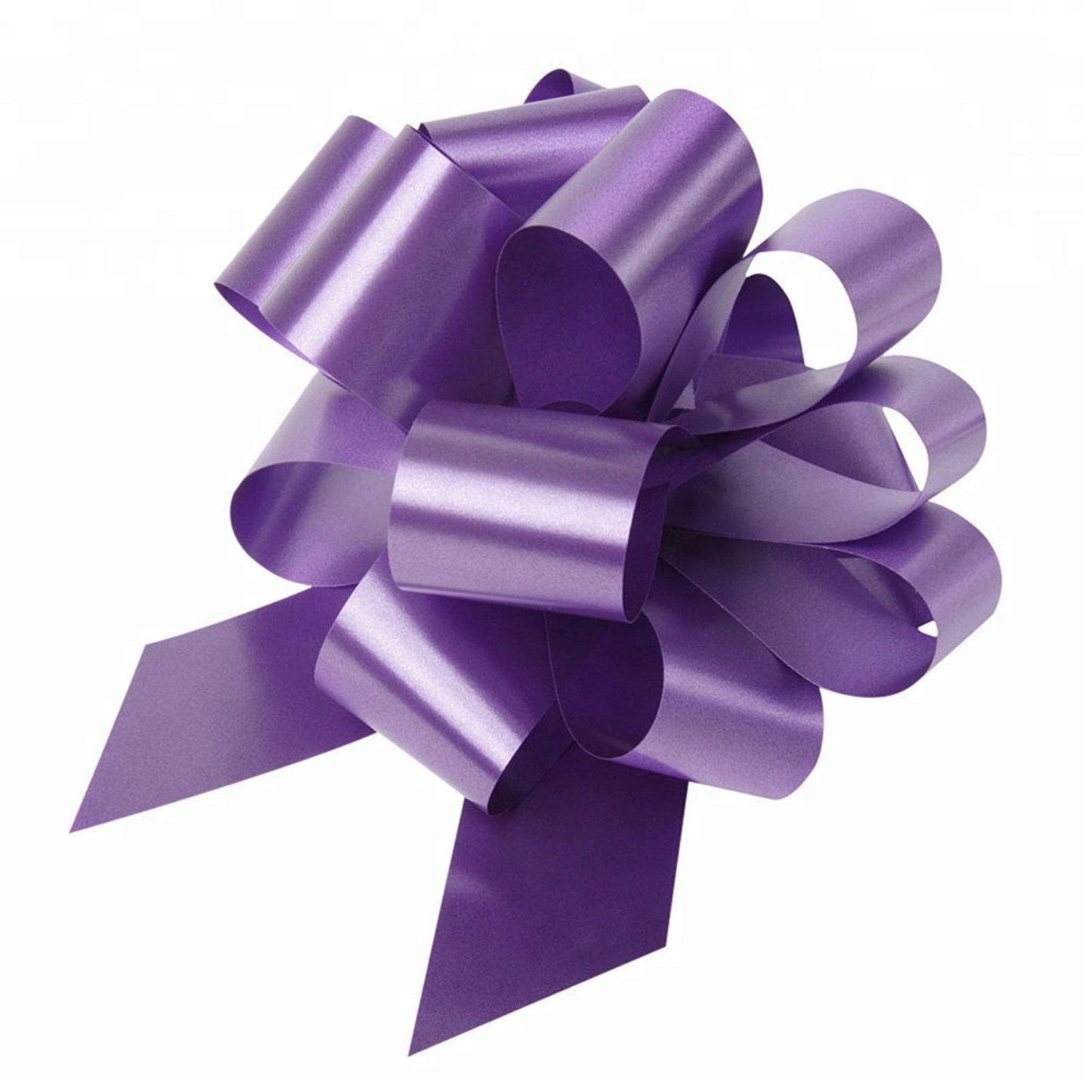 Gift Pp Plastic Curling Ribbon Pom Pom Pull Bow