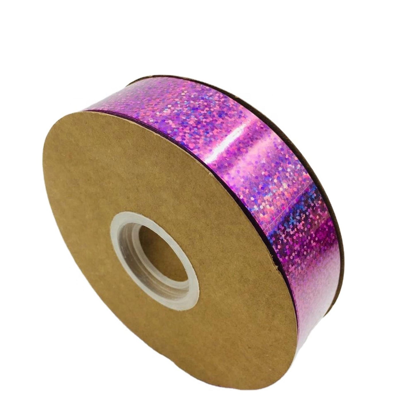 Custom Printed Colorful Gift Decoration PP Plastic Holographic Ribbon