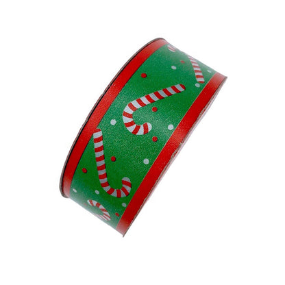 Custom Printed Christmas Style Gift Decoration PP Plastic Ribbon