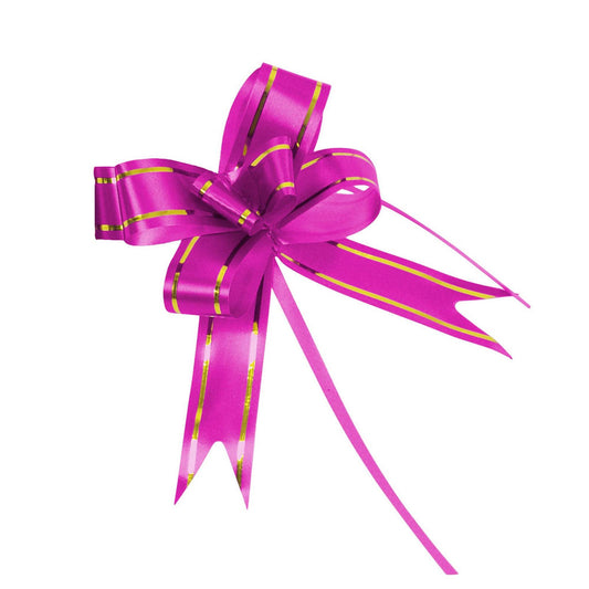 Custom Printed Plastic Ribbon Butterfly Pull Bows