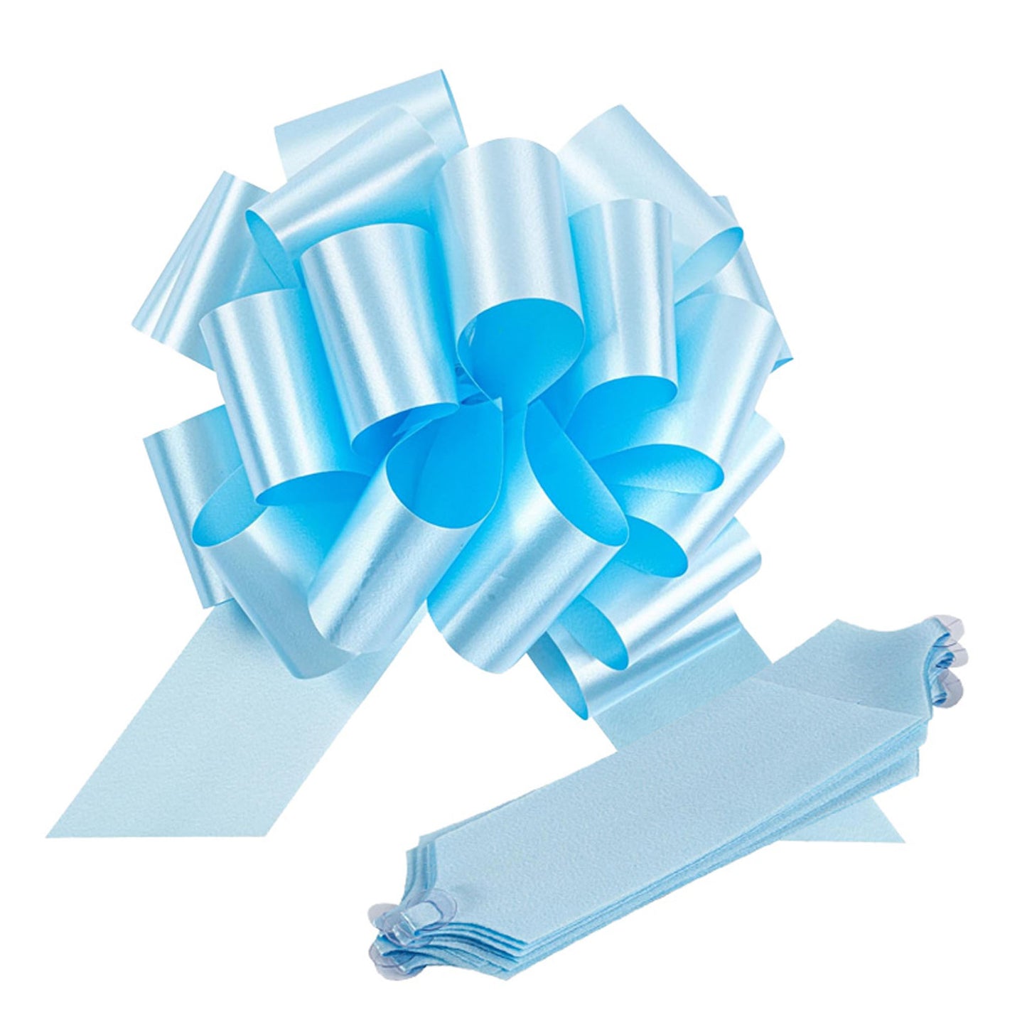 Plastic Decoration Gift Bow Ribbon