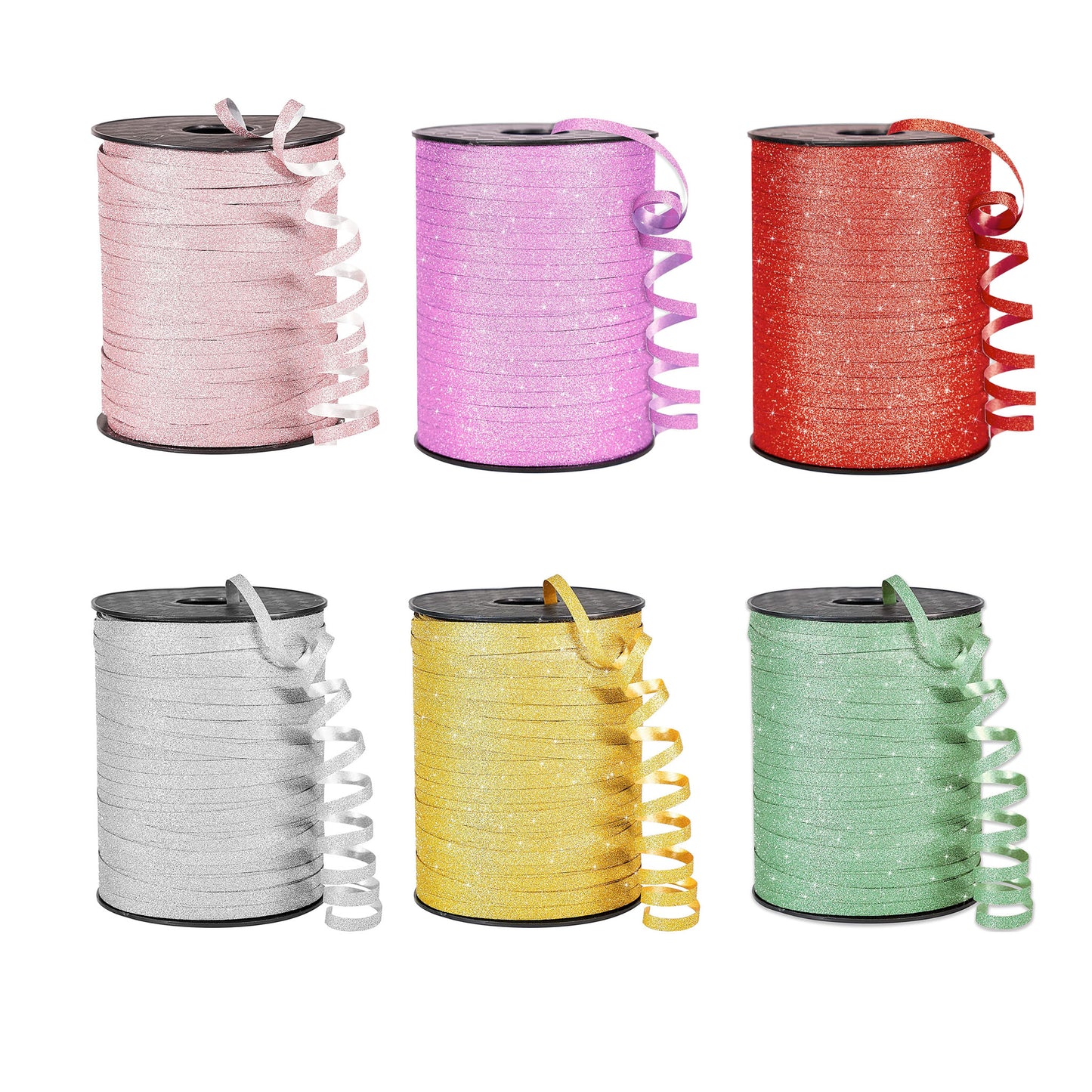 500 Yards Giltter Balloon Curling Ribbon