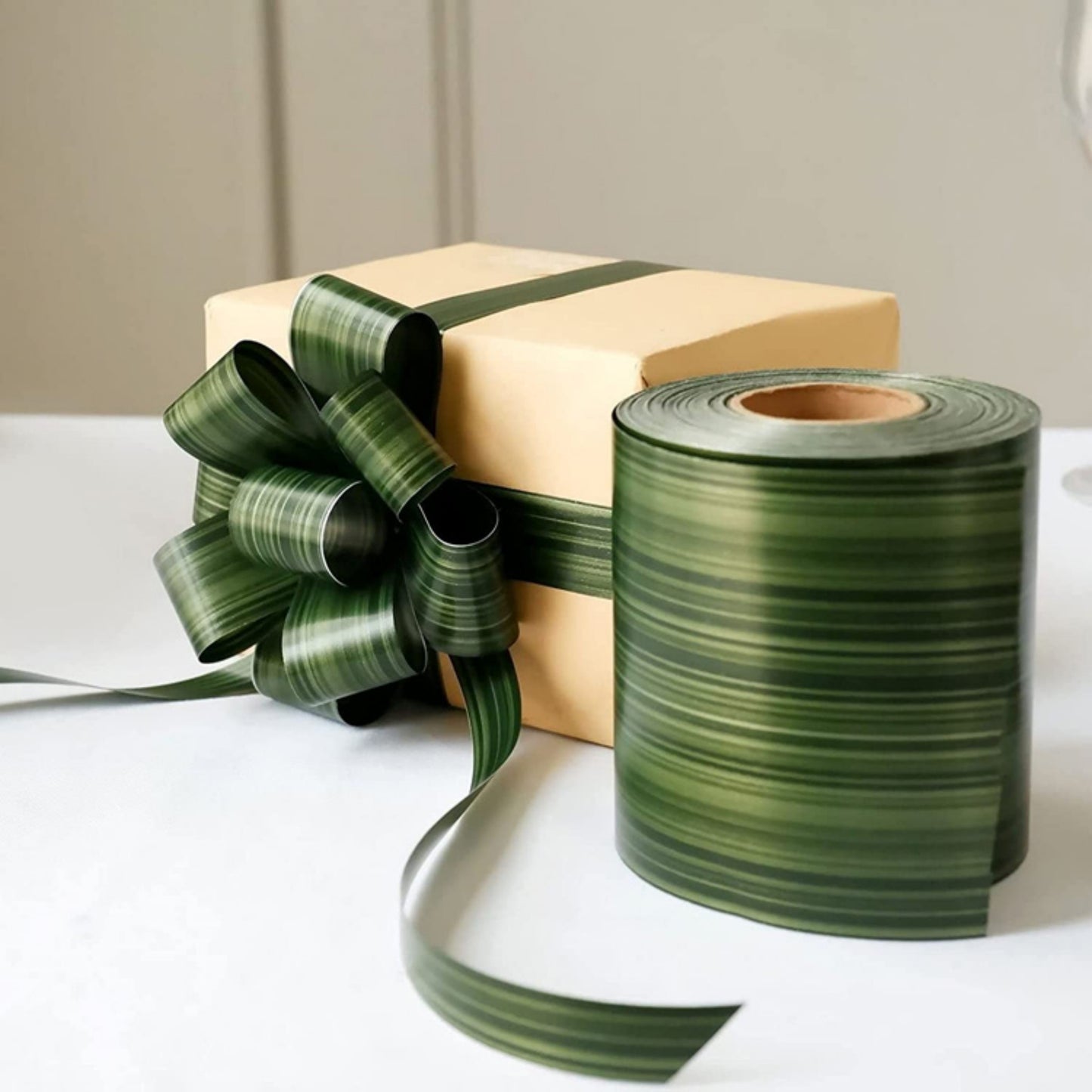 Factory Waterproof Ribbon Ti Leaf Plastic Ribbons
